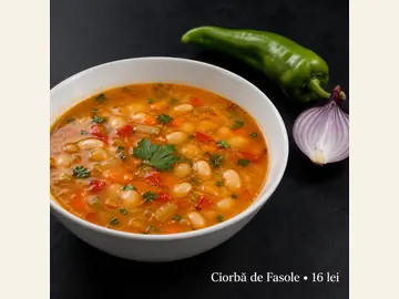 Ciorba de fasole - poza orientativa