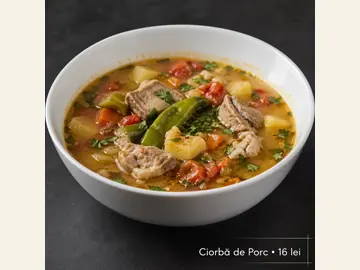 Ciorba de porc - poza orientativa